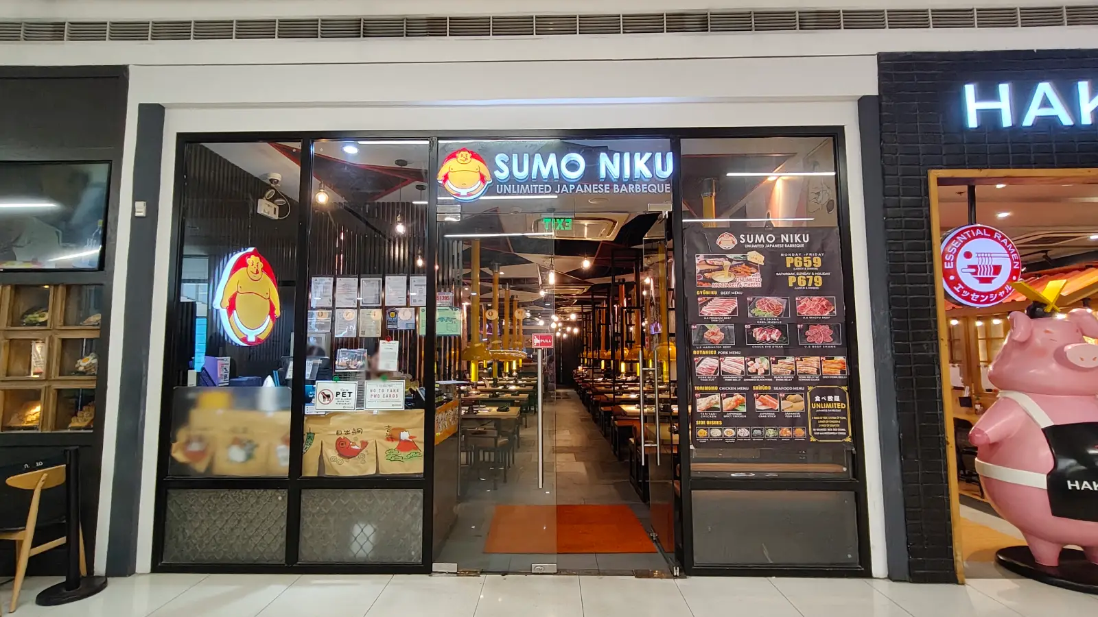 SUMO NIKU UNLIMITED JAPANESE BARBEQUE in SM City North EDSA